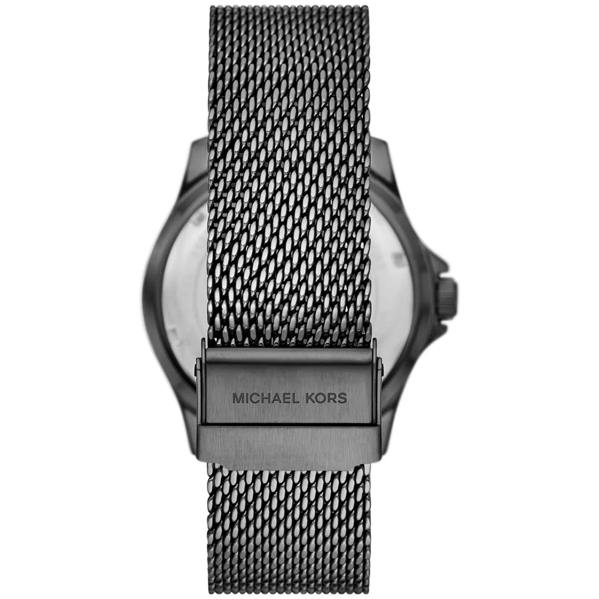 Back case of Michael Kors MK9093 quartz gray stainless steel wristwatch