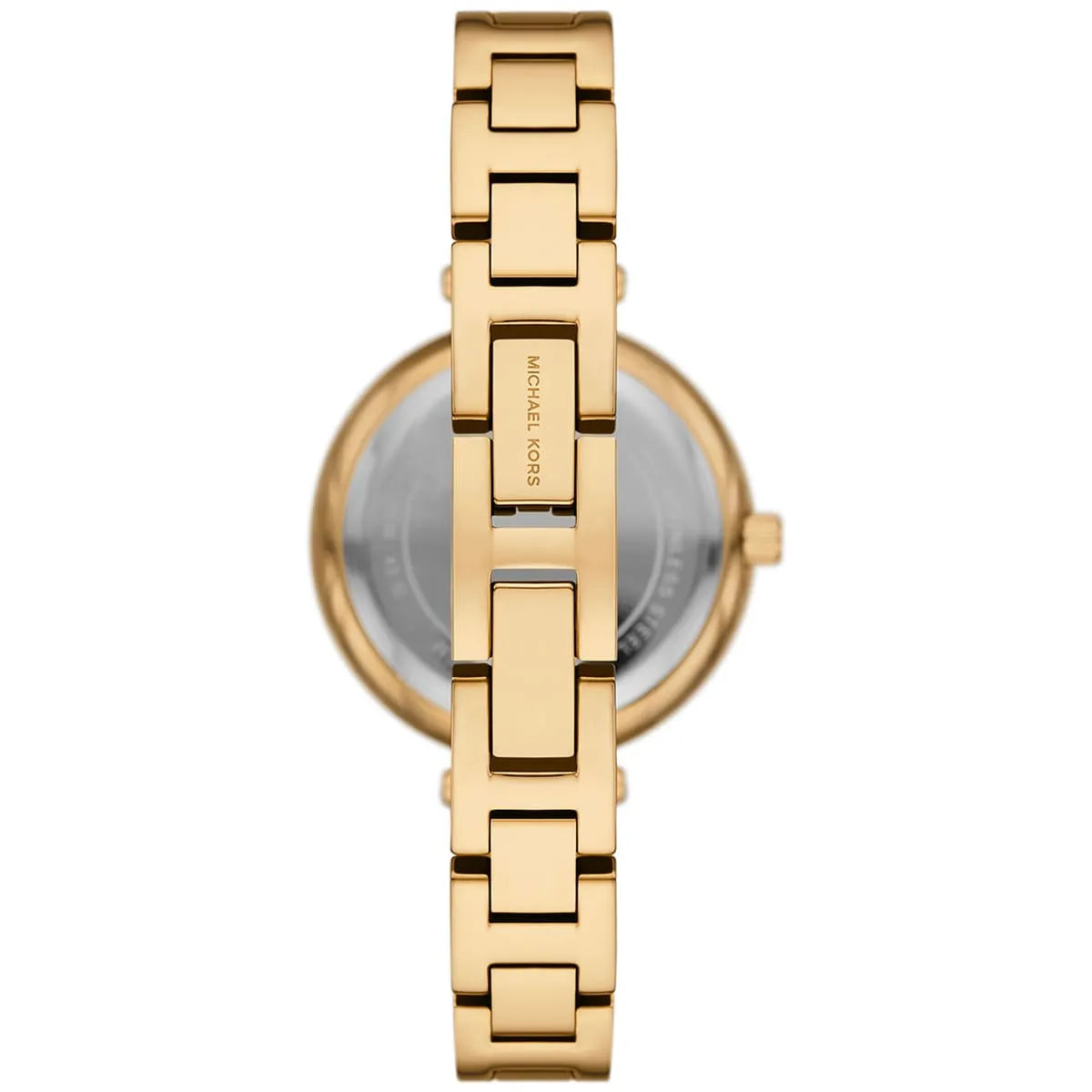 Michael Kors MKO1110 mother of pearl pavé dial watch