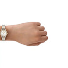 Michael Kors MKO1172 gold and silver tone women's wristwatch