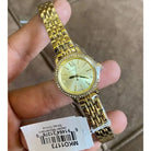 Michael Kors MKO1173 elegant gold tone fashion wristwatch