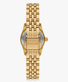 Back case of Michael Kors MK3874 gold bracelet wristwatch