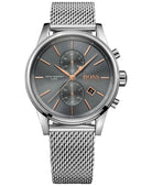 Hugo Boss Jet HB1513440 Grey Steel Watch Strap – Men’s Watch - Luxverse