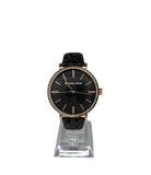 Michael Kors Addyson MK2948 Women's Black Dial Black Leather Watch