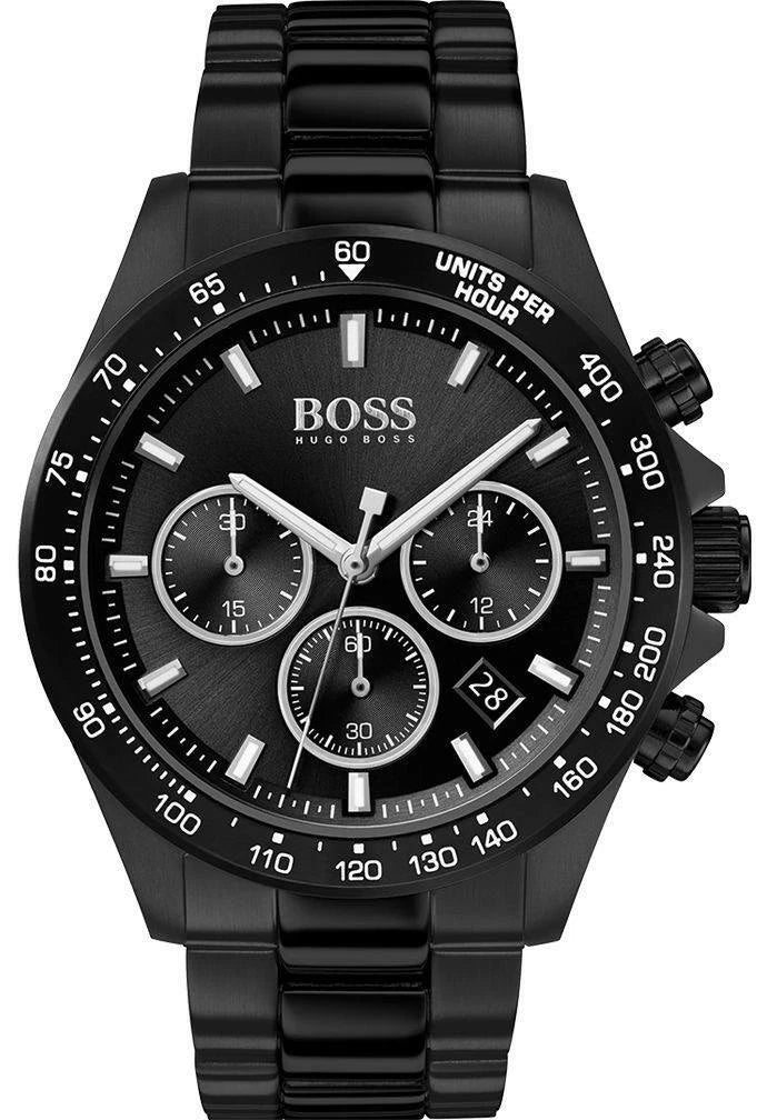 Hugo Boss HB1513754 Hero Black Wristwatch – Men’s Watch - Luxverse