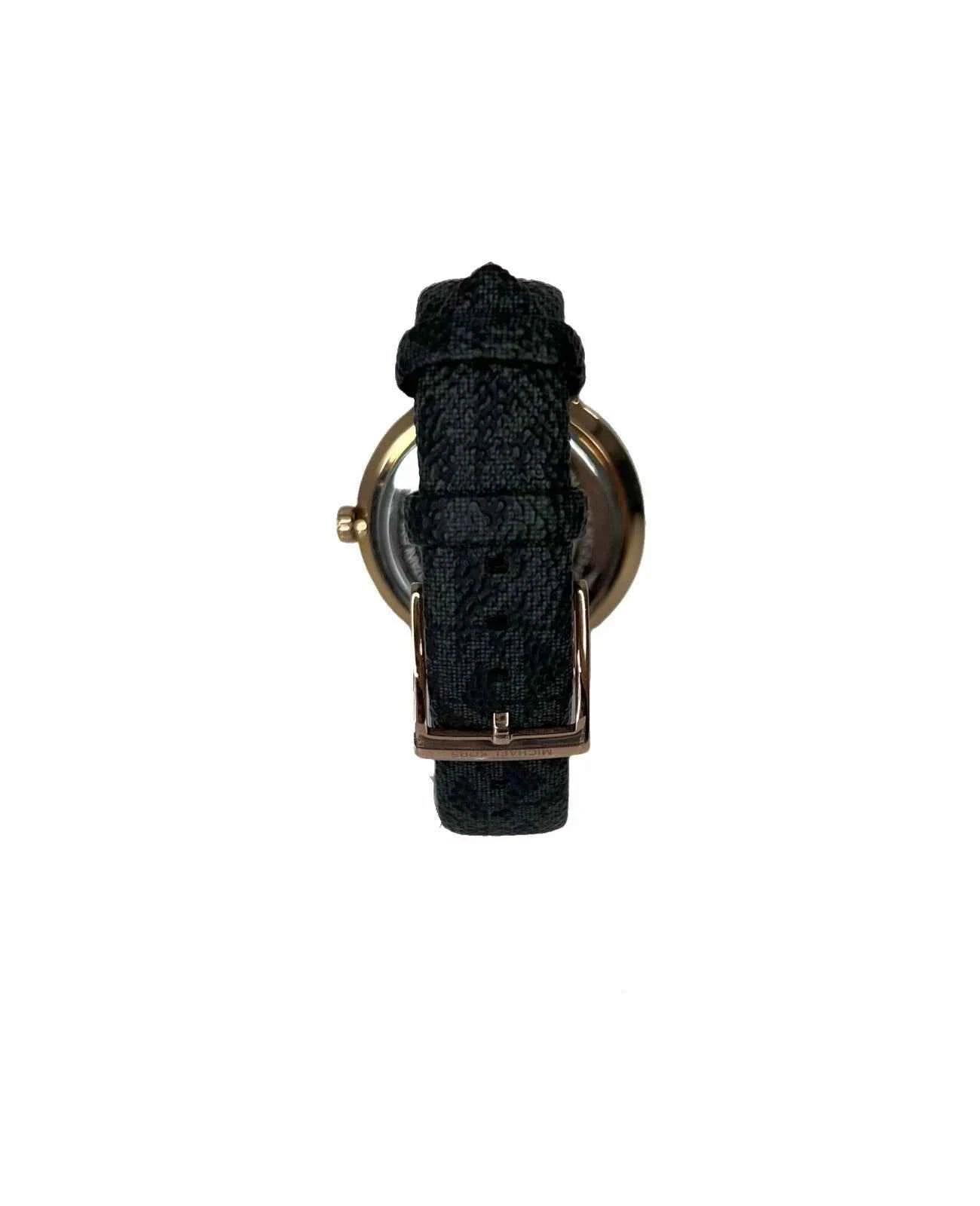 Michael Kors Addyson MK2948 Women's Black Dial Black Leather Watch