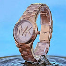Michael Kors Runway MK5853 Women's Rose Gold Stainless Steel Watch