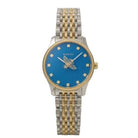 GUCCI G-TIMELESS 29mm Blue Dial Bee YA1265029-Steel & Yellow Gold PVD Watch - Luxverse