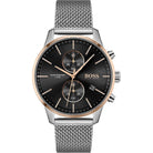 Hugo Boss HB1513805 Associate Silver Colored Watch – Men’s Watch - Luxverse
