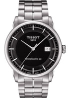 Tissot Luxury Automatic Gent Powermatic 80 T086.407.11.051.00 Black Dial Men’s Watch - Luxverse