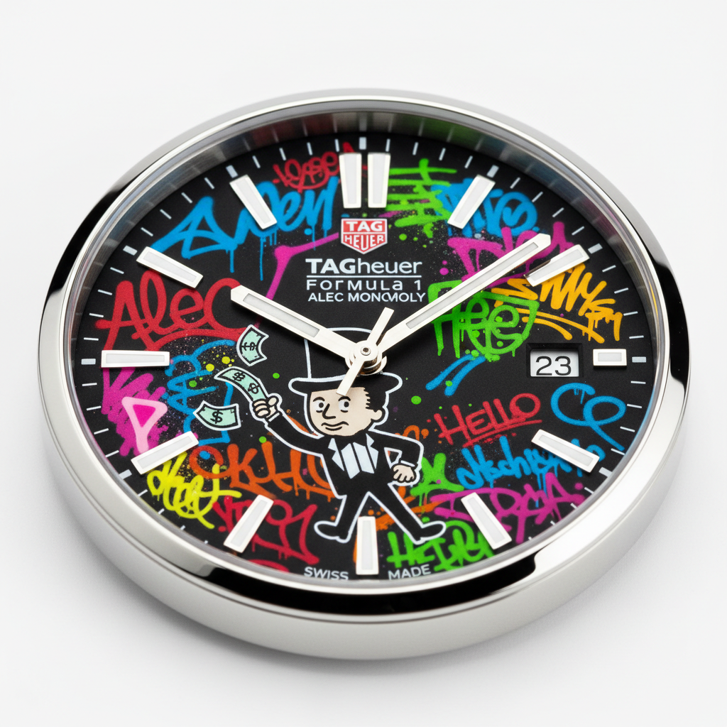 TAG Heuer dial close-up