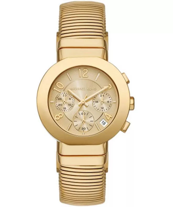 Michael Kors Gramercy MK7525 women's gold chronograph watch