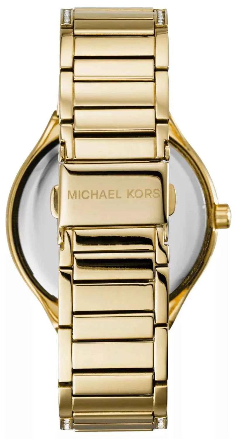 Michael Kors Kerry MK3312 Women's White Dial Gold Stainless Steel Watch