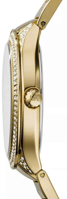 Michael Kors Kerry MK3312 Women's White Dial Gold Stainless Steel Watch
