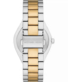 Michael Kors Lennox MK7464 Women's Silver Sunray Dial Two-Tone Stainless Steel Watch