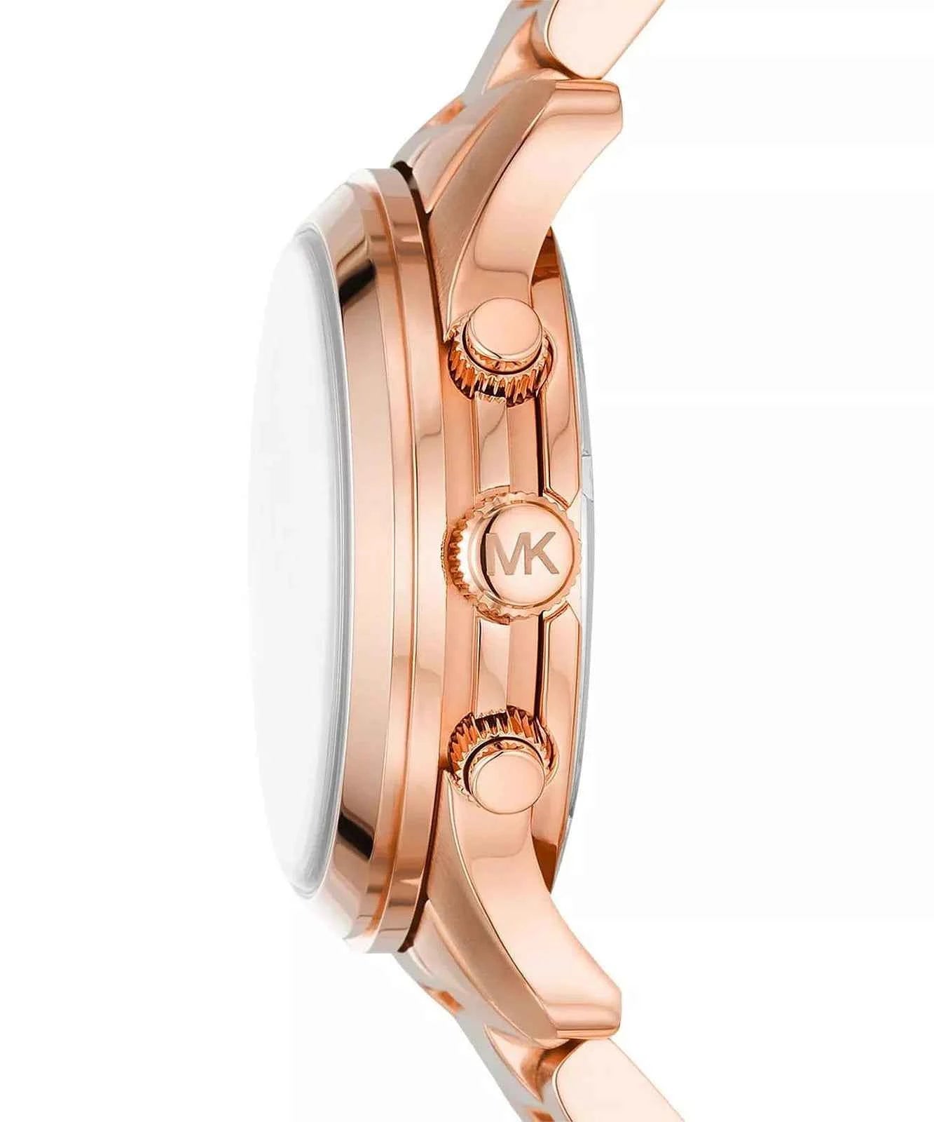 Michael Kors Runway Chronograph MK7324 Women's Rose Gold Stainless Steel Watch
