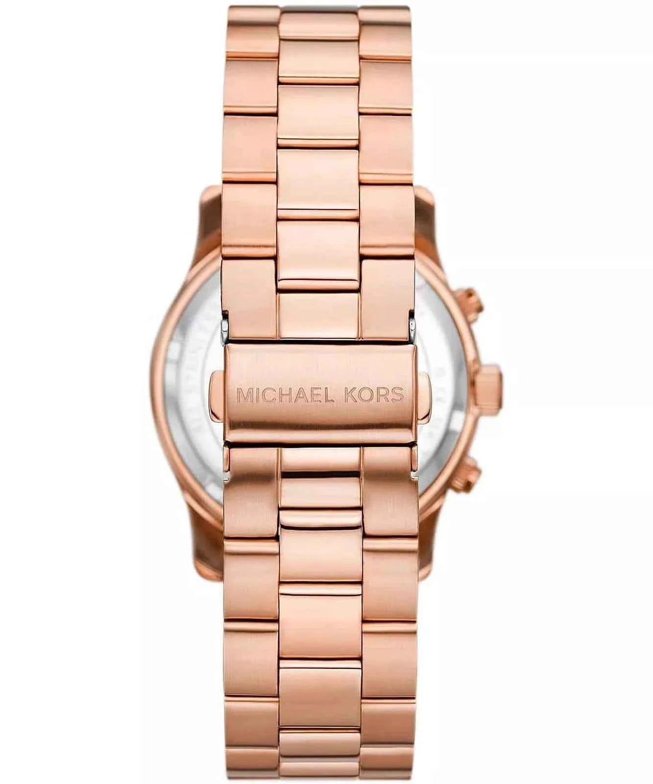 Michael Kors Runway Chronograph MK7324 Women's Rose Gold Stainless Steel Watch