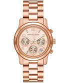 Michael Kors Runway Chronograph MK7324 Women's Rose Gold Stainless Steel Watch
