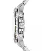 Side profile of Michael Kors Everest MK8976 stainless steel men's watch