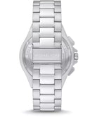 Back case of Michael Kors MK8938 quartz chronograph stainless steel wristwatch