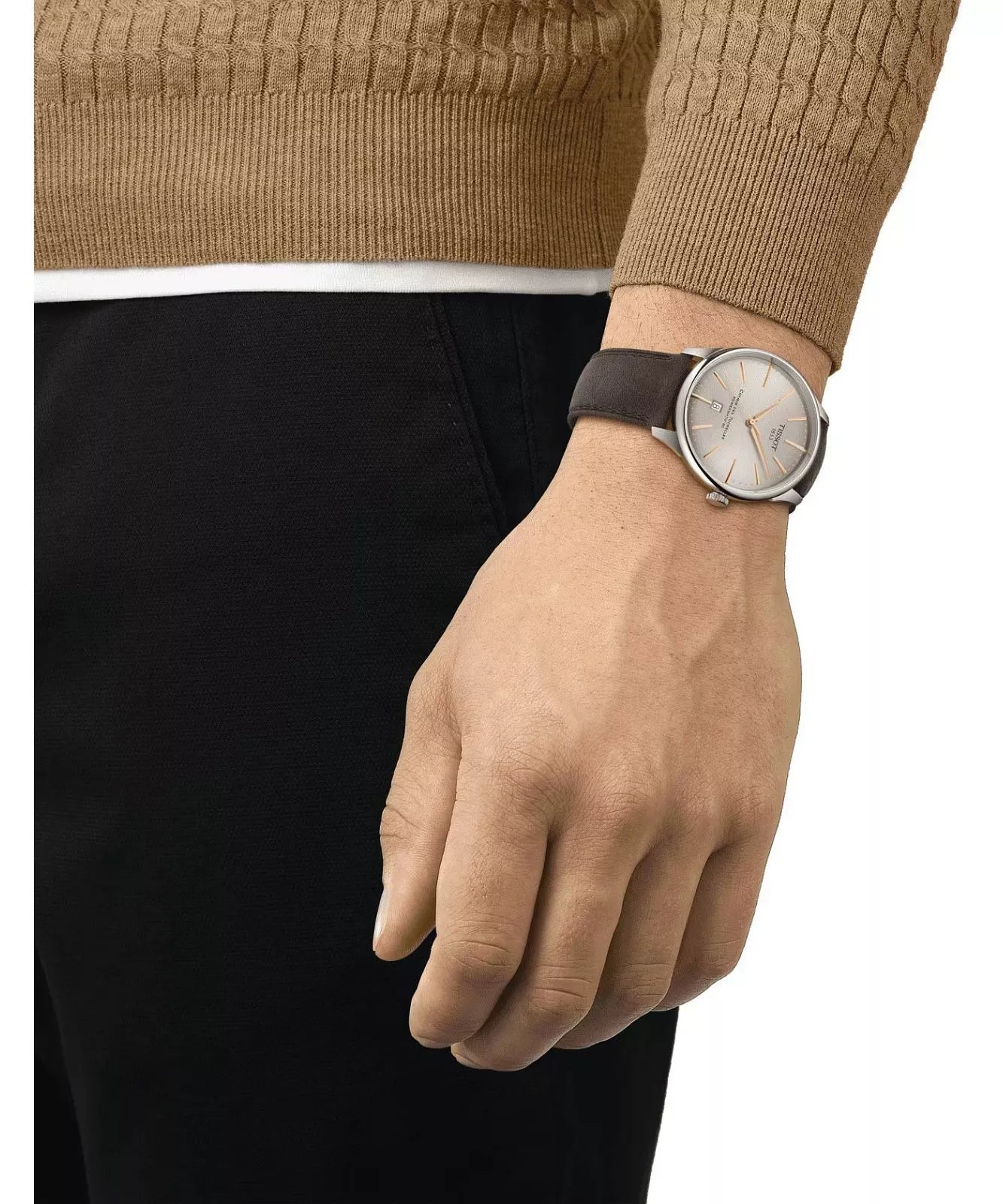 Tissot Chemin des Tourelles Powermatic 80 T139.407.16.261.00 Automatic Men’s Watch - Luxverse