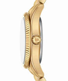 Michael Kors Petite Lexington MK4802 Women's Blue Dial Stainless Steel Watch