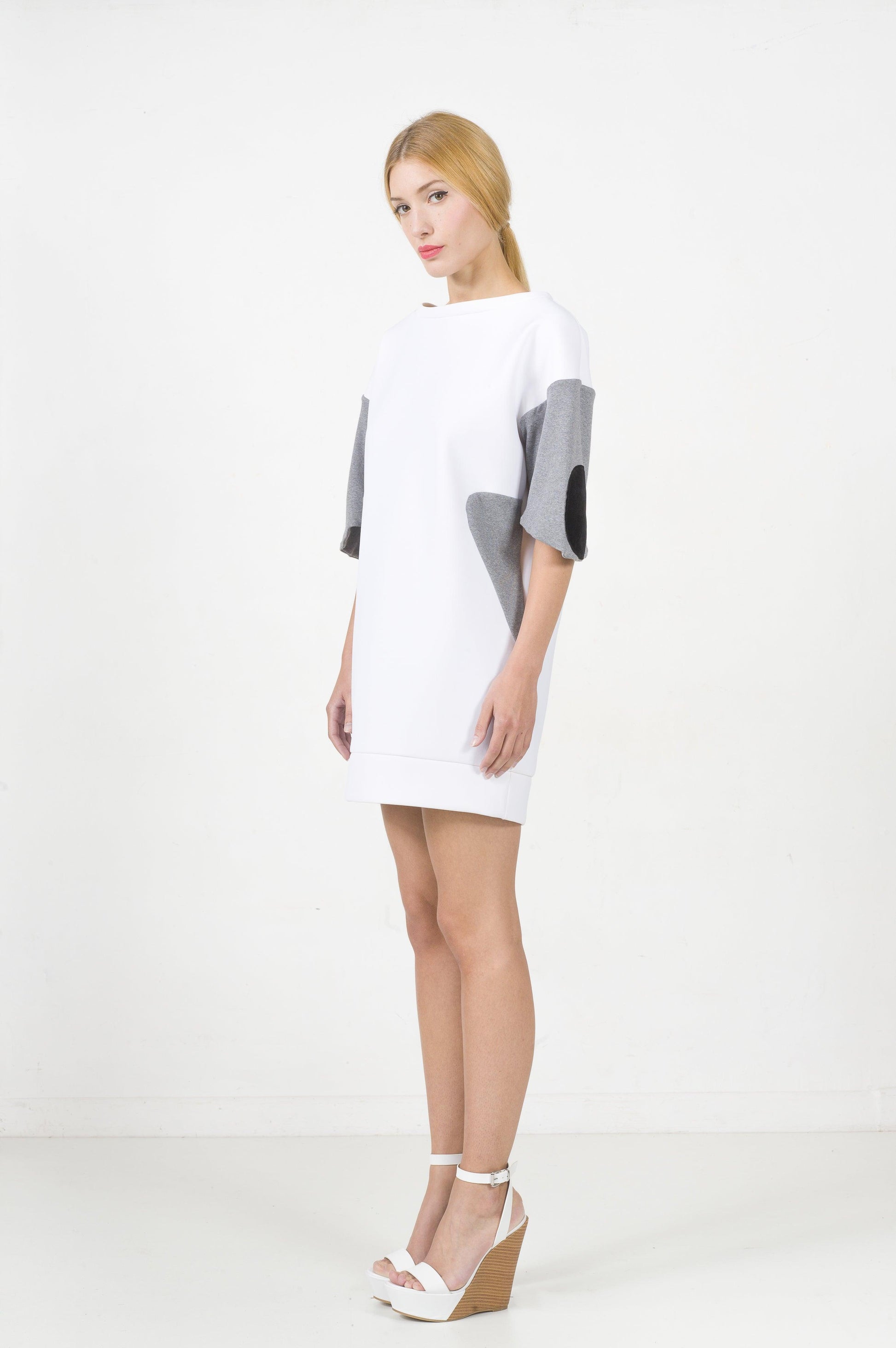 EON PARIS Neoprene Dress - Luxverse