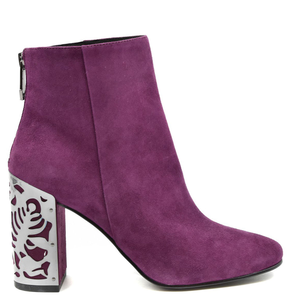 What For Burgundy Bootie