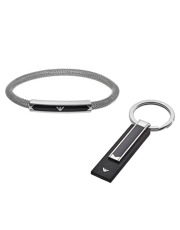 EMPORIO ARMANI JEWELS Mod. EGS2613040 Special Pack + Keychain - Luxverse