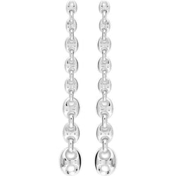 GUCCI Marina chain sterling silver earrings YBD37380800100U - Luxverse