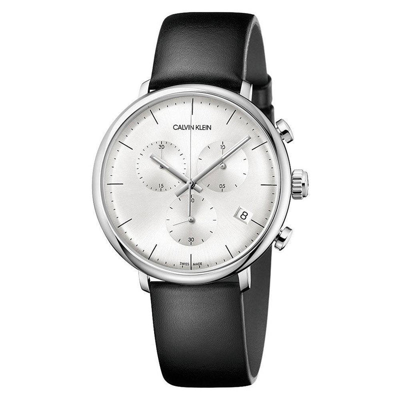 Calvin Klein High Noon Chronograph Quartz Silver Dial Men's Watch K8M271C6
