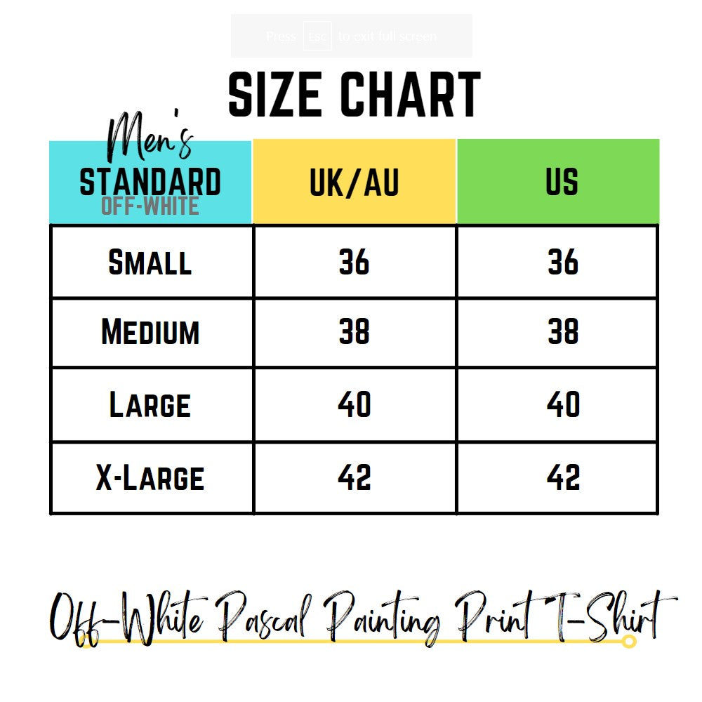 Off-White Pascal Painting Print T-Shirt