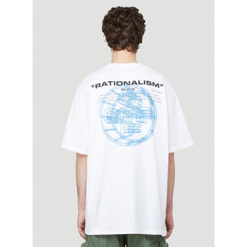 Off-White "Rational" Glow-In-The-Dark 3d Cross T-Shirt