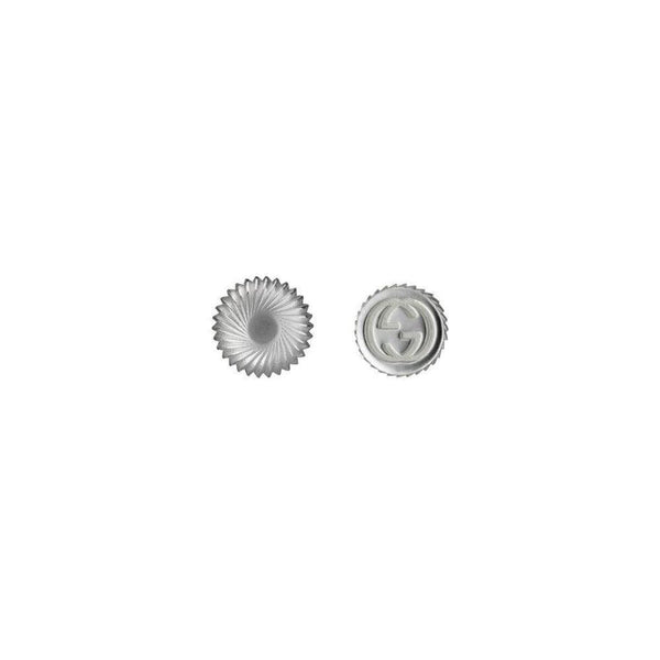 Gucci Silver Boule Stud Earrings YBD62854600100U - Luxverse