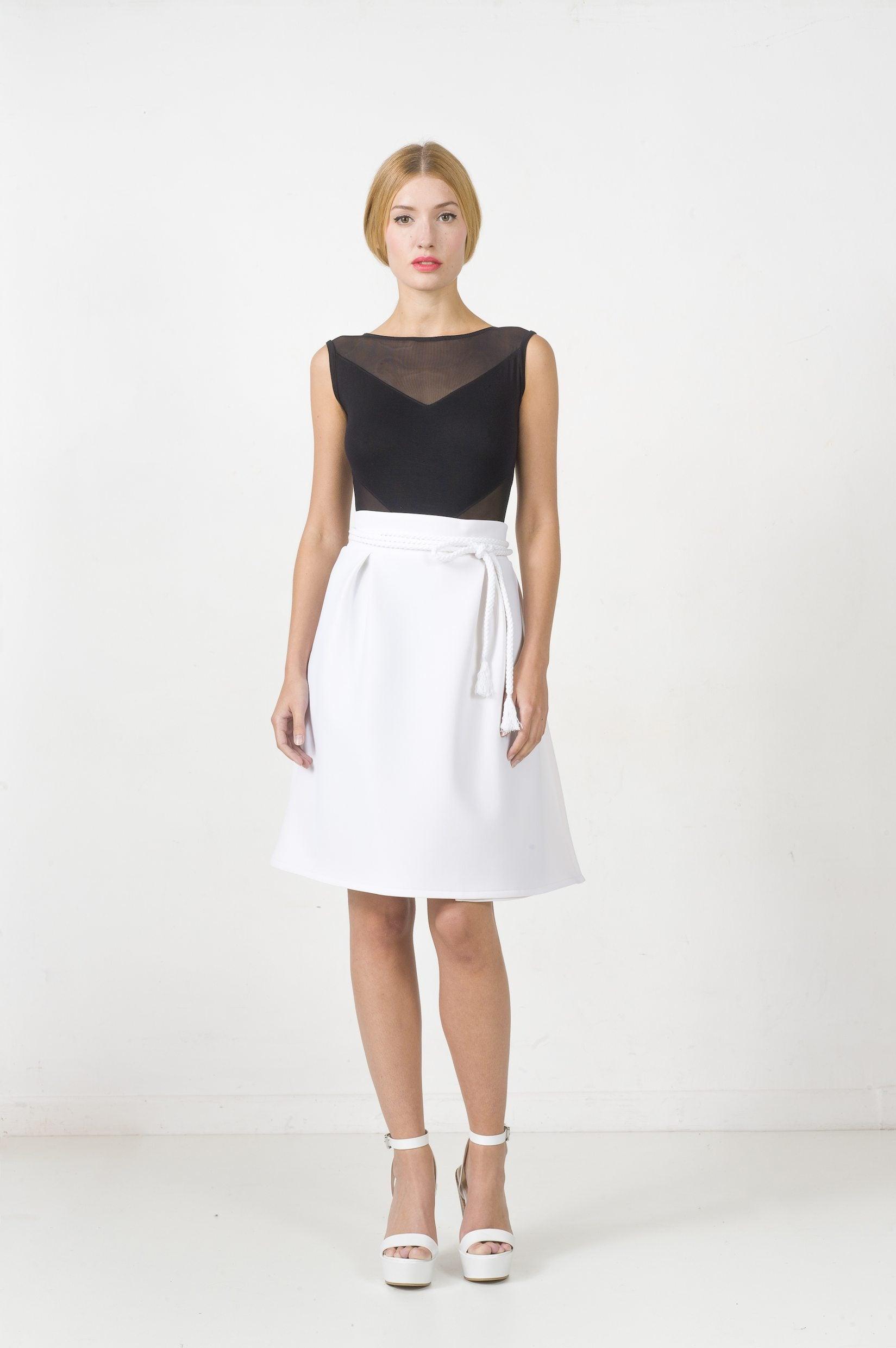 EON PARIS Neoprene Skirt - Luxverse