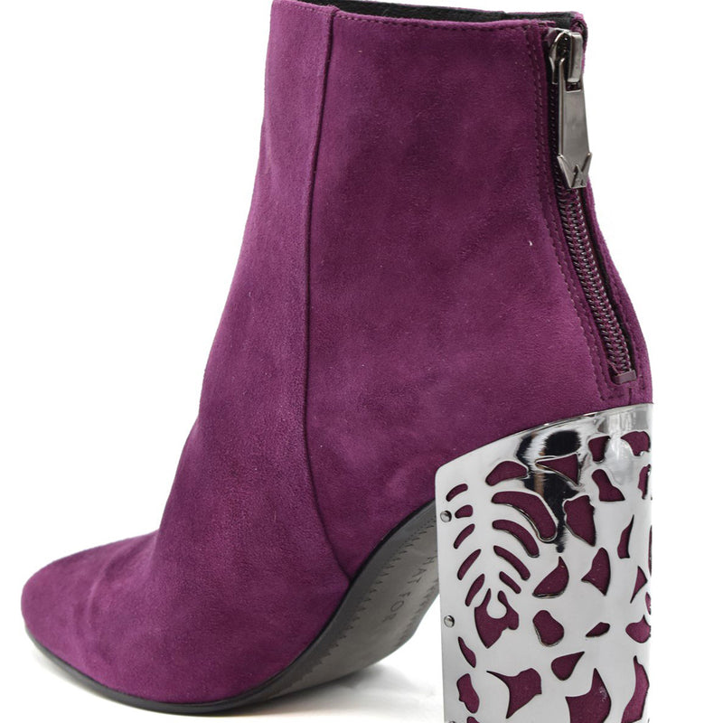 What For Burgundy Bootie