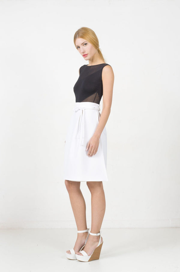 EON PARIS Neoprene Skirt - Luxverse