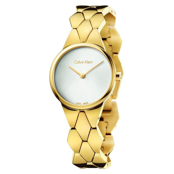 Calvin Klein Supreme Yellow Gold Plated Toned Steel K6E23546 - Luxverse